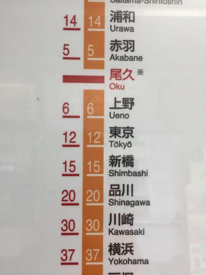 Oku Apartment Tokyo Dış mekan fotoğraf